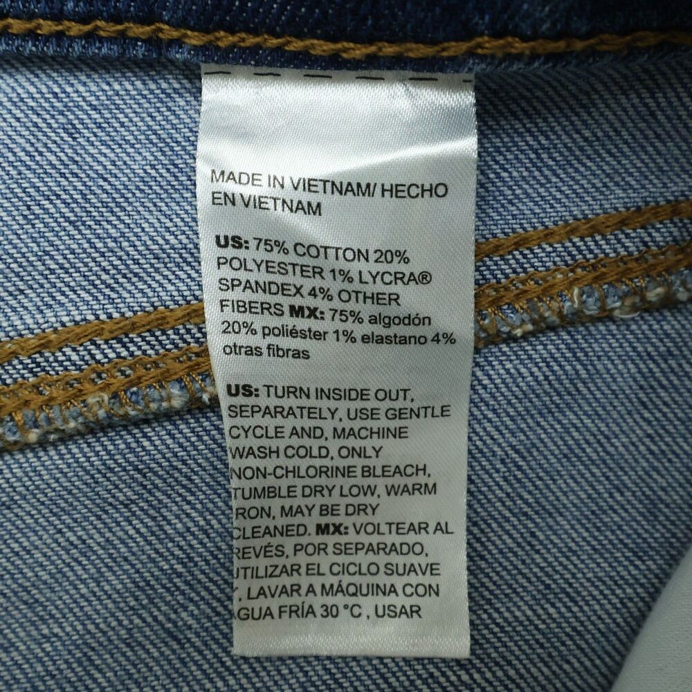 Chico's Jeans Womens Size 2R US-12R High-Rise Slimming Wide-Leg Denim 29" Inseam - Picture 11 of 16